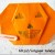 Origami: How to fold a Halloween Pumpkin (Jack-O’-Lantern)