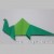 Origami: How to fold a Dinosaur