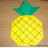 Origami How To Fold A Pineapple Origami Land